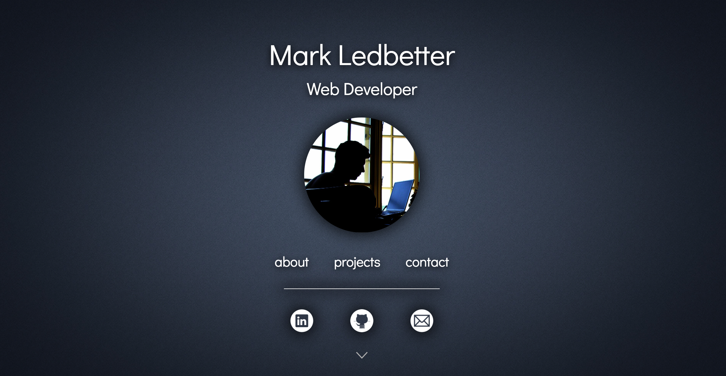 markledbetterdesigns website preview